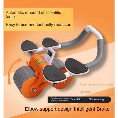 AUTOMATIC REBOUND ABDOMINAL WHEEL